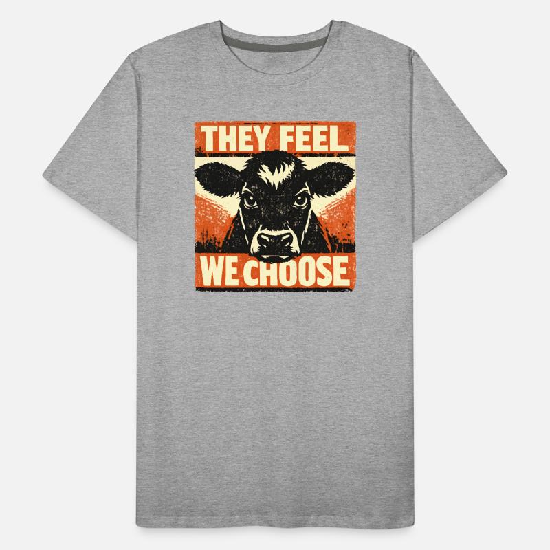Tierwohl Männer Premium Bio T-Shirt