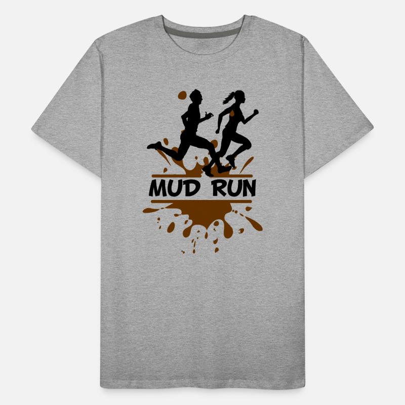 Mud Run Duo – Modder Runners T-shirt bio Premium Homme