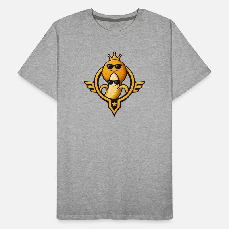 Chicken à la banane Royal Snack-Star T-shirt bio Premium Homme