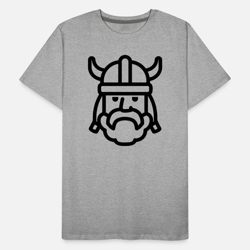 Wikinger Männer Premium Bio T-Shirt