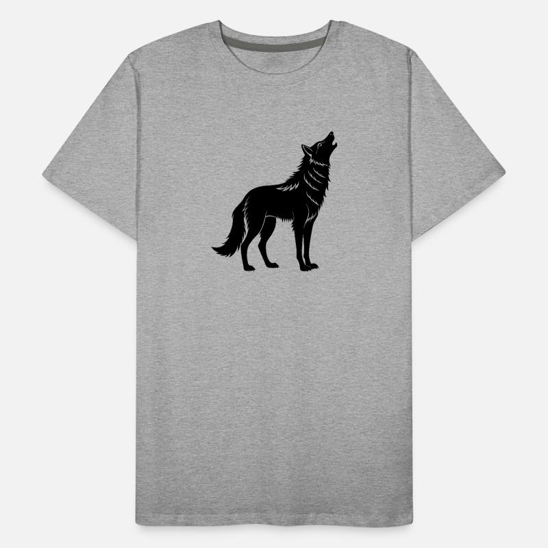 Coyote T-shirt bio Premium Homme