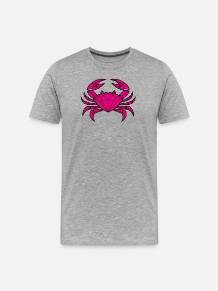 Cancer – Protection & Strength - Men's Premium Organic T-Shirt - heather grey