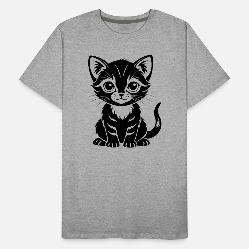 Chat mignon T-shirt bio Premium Homme