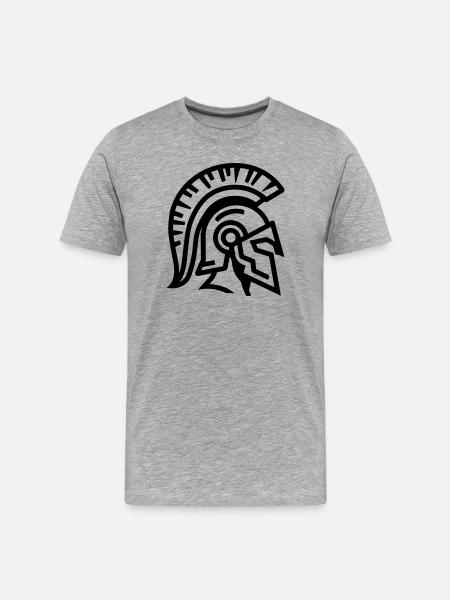 spartan - T-shirt bio Premium Homme - gris chiné