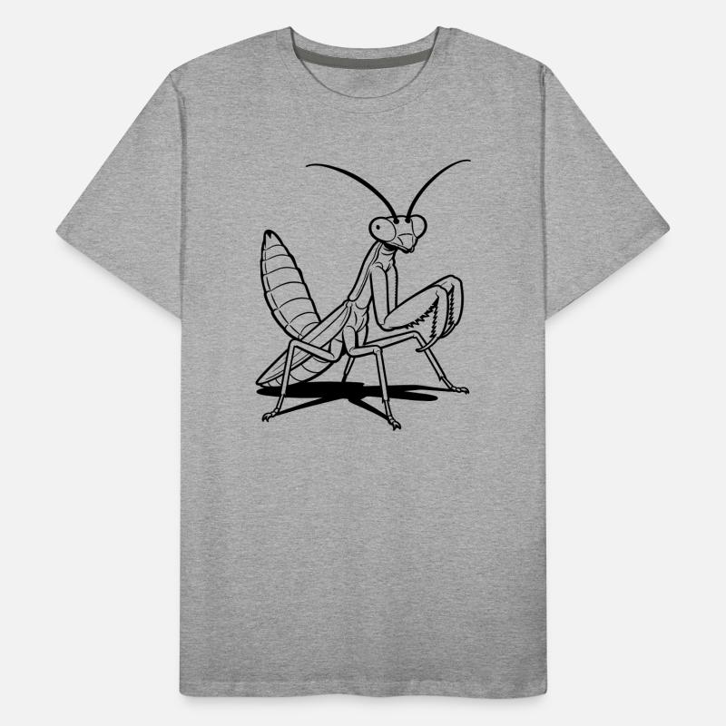 praying mantis Men's Premium Organic T-Shirt