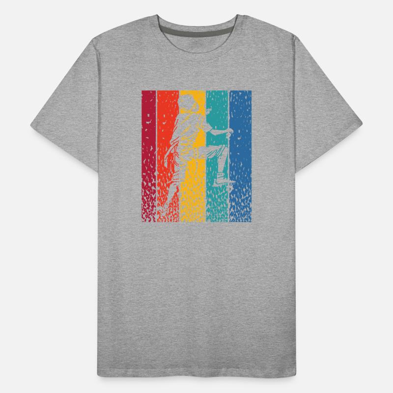 Bloc de bloc de Boulderer T-shirt bio Premium Homme