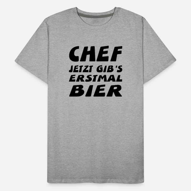 Chef Männer Premium Bio T-Shirt