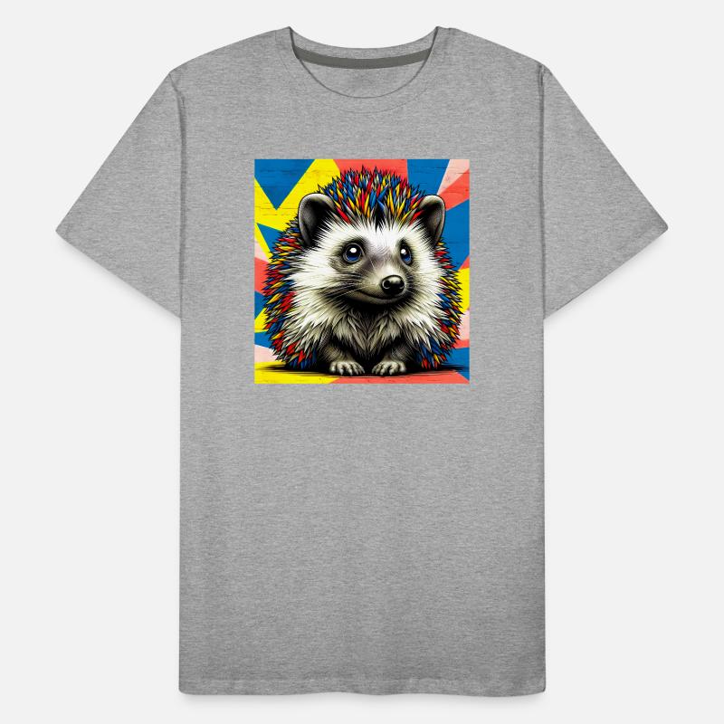 hérisson T-shirt bio Premium Homme
