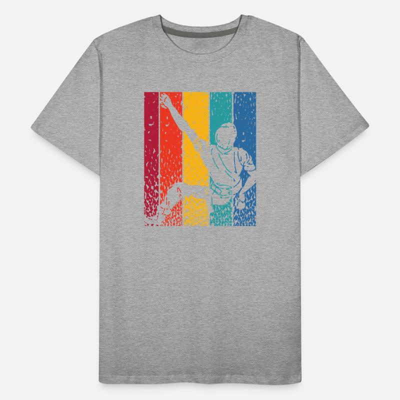 Bloc de bloc de Boulderer T-shirt bio Premium Homme