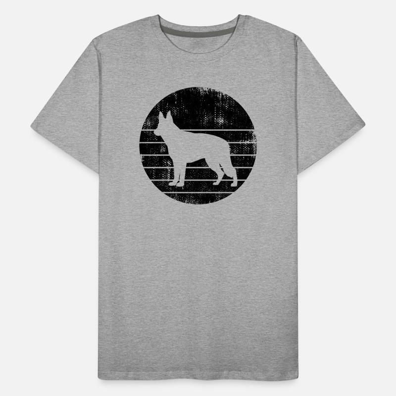 German Shepherd Men's Premium Organic T-Shirt