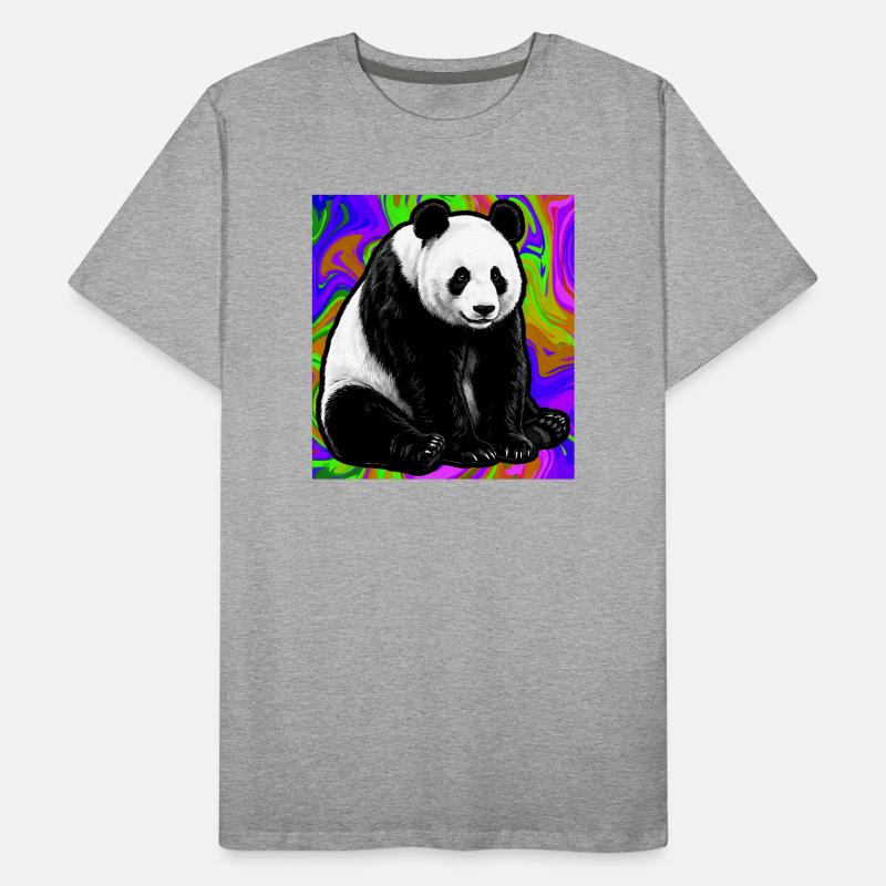 panda T-shirt bio Premium Homme