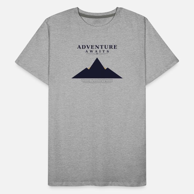 L’aventure vous attend T-shirt bio Premium Homme