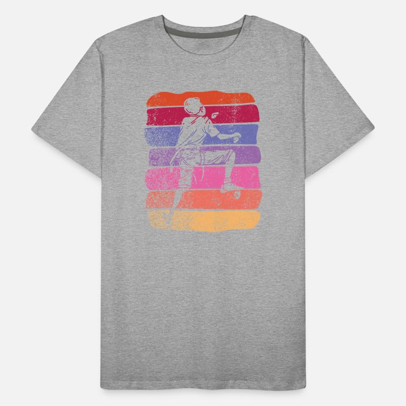 Boulderer Boulder Bouldern Männer Premium Bio T-Shirt
