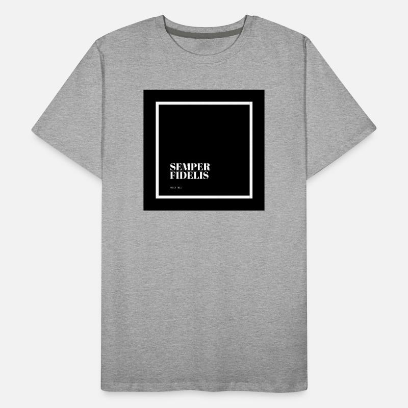 Semper Fidelis - Always loyal Men's Premium Organic T-Shirt