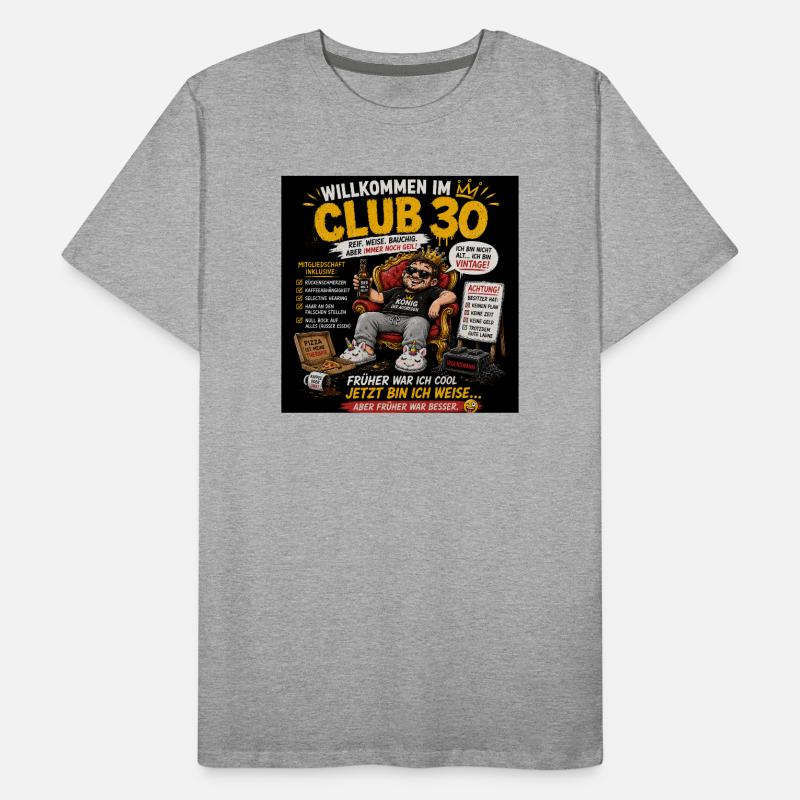 30. Geburtstag  Männer Premium Bio T-Shirt