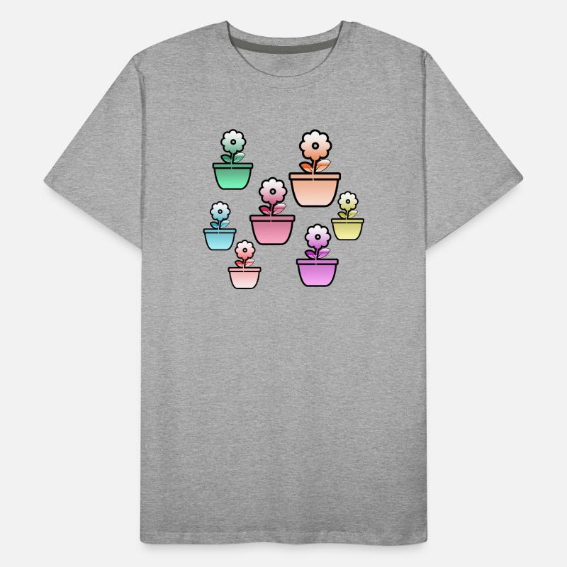 Fleur T-shirt bio Premium Homme