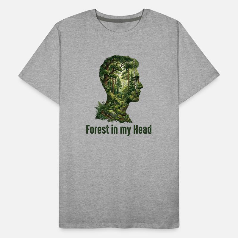 Forest Lover Men's Premium Organic T-Shirt
