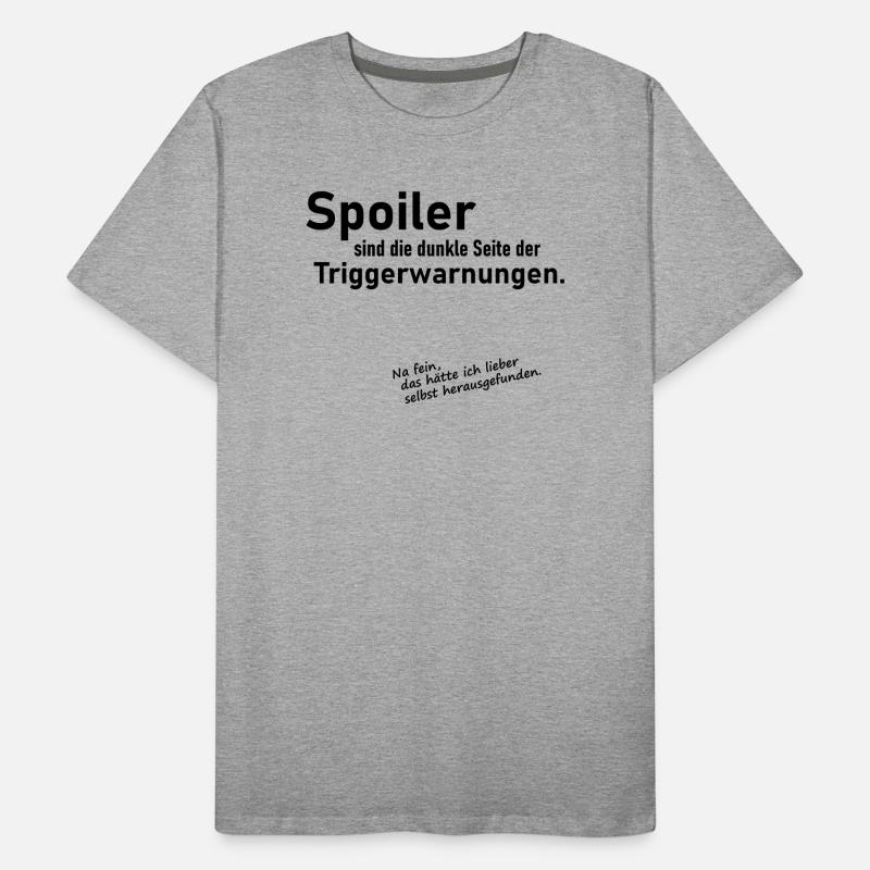 Trigger Spoiler Männer Premium Bio T-Shirt