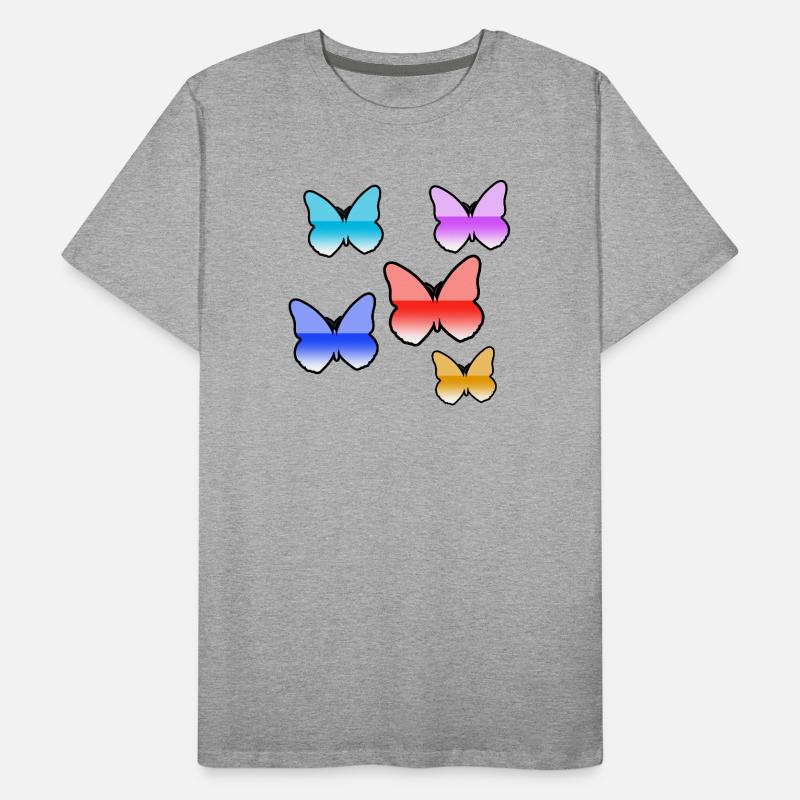 Papillons T-shirt bio Premium Homme