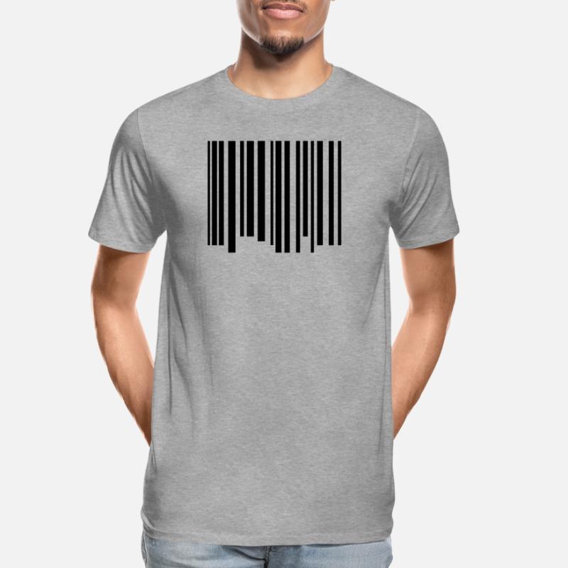 code barres T-shirt bio Premium Homme