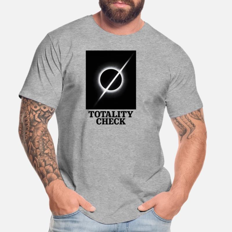 Totality checked | Eclipse Men's Premium Organic T-Shirt