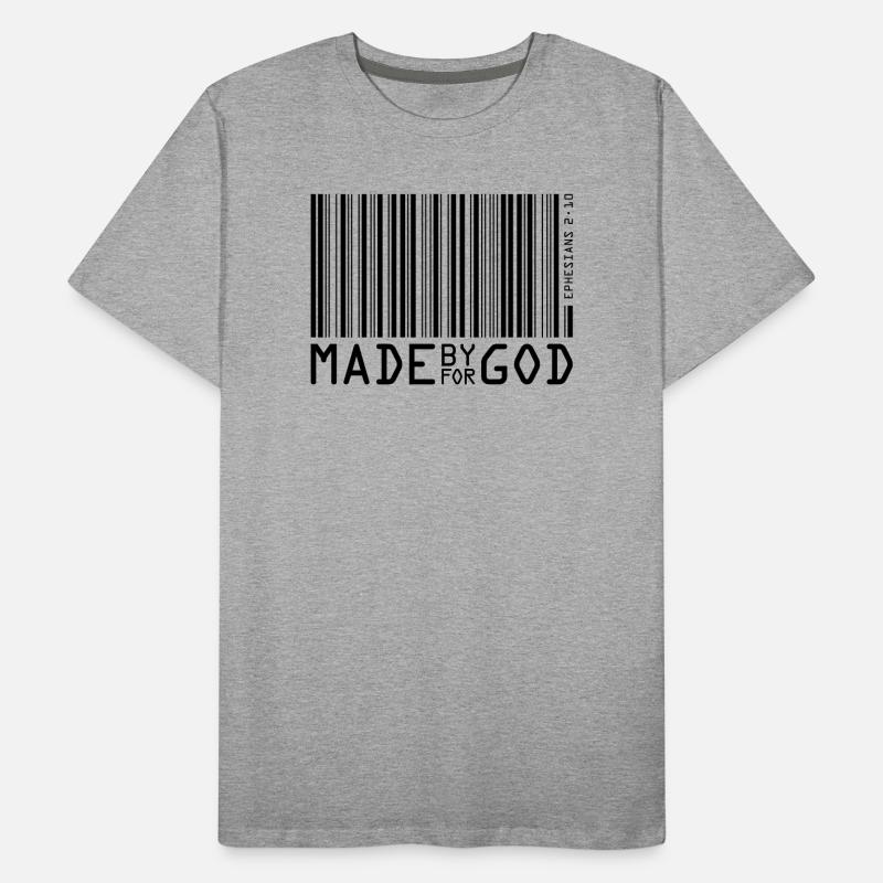 Créé par Dieu T-shirt bio Premium Homme