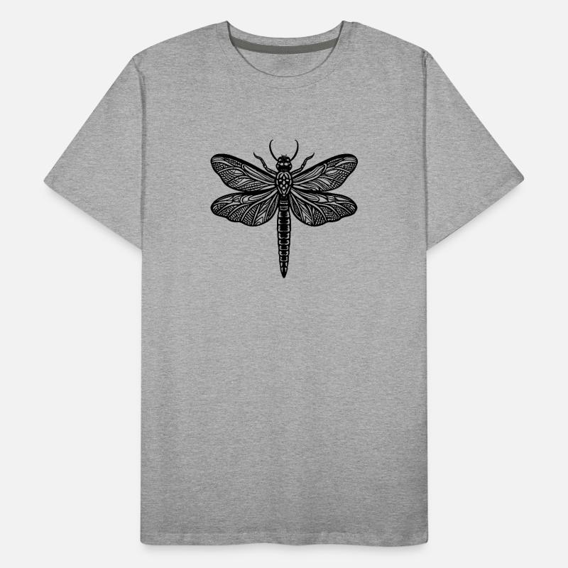 Libelle Männer Premium Bio T-Shirt
