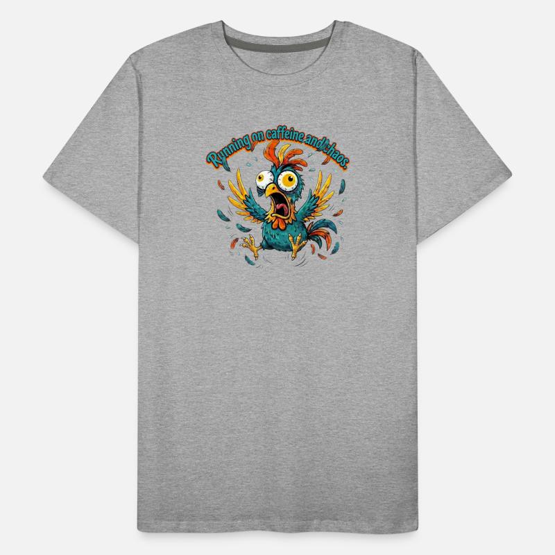 Conception de robinets de café et chaos T-shirt bio Premium Homme