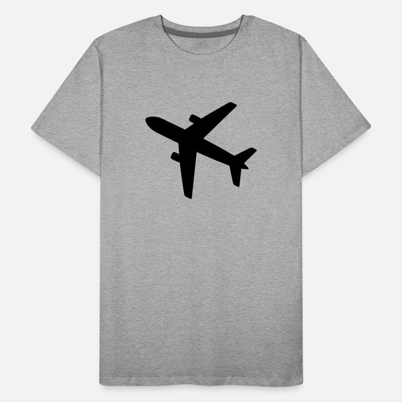 avion T-shirt bio Premium Homme
