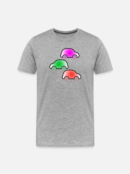 automobiles - Men's Premium Organic T-Shirt - heather grey