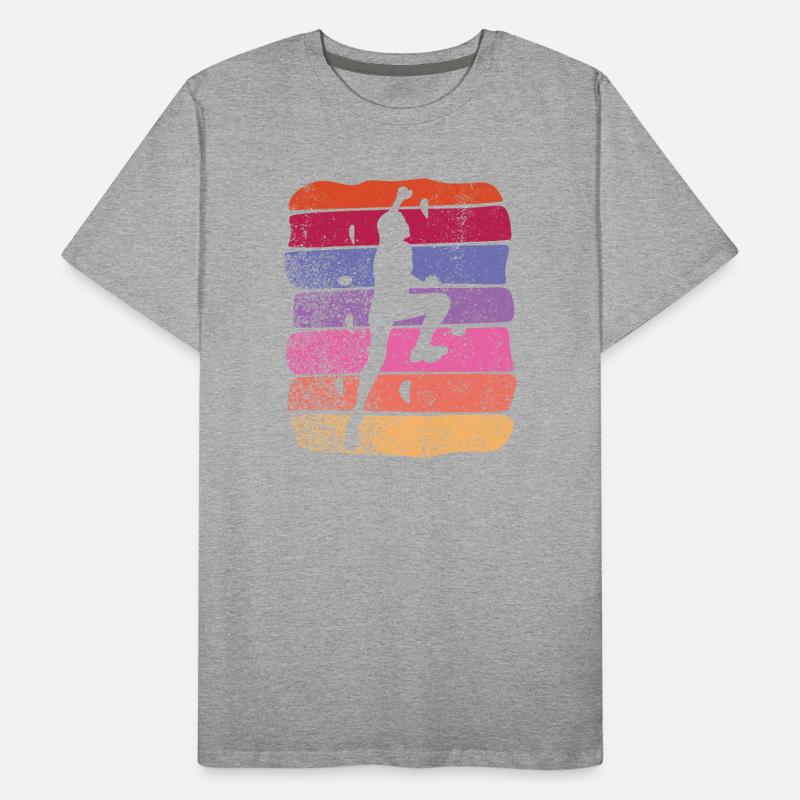Boulderer Boulder Bouldern Männer Premium Bio T-Shirt