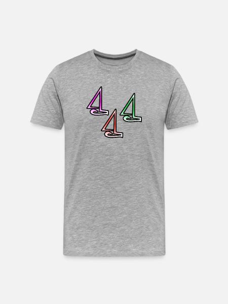 Sail - Men's Premium Organic T-Shirt - heather grey