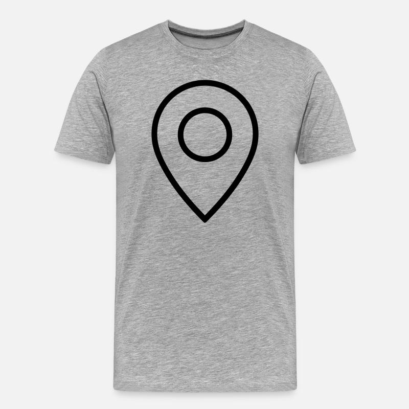 localization - Men's Premium Organic T-Shirt - heather grey