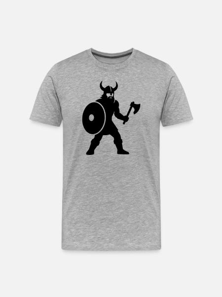 Viking - T-shirt bio Premium Homme - gris chiné