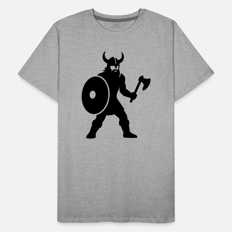 Wikinger Männer Premium Bio T-Shirt