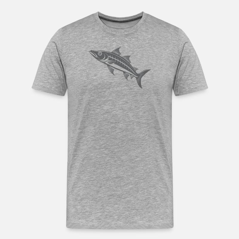 Barracuda - T-shirt bio Premium Homme - gris chiné