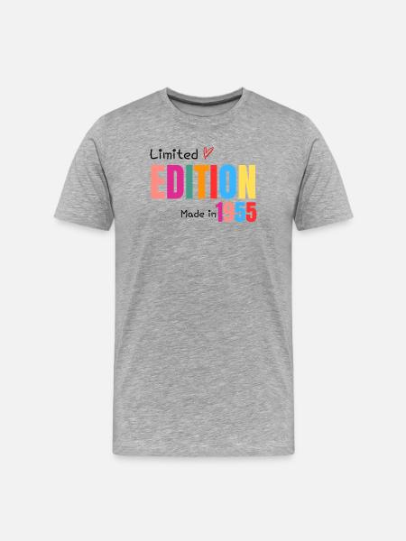 Limited edition Made in 1955 - T-shirt bio Premium Homme - gris chiné