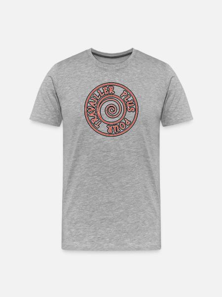 Value Work - Men's Premium Organic T-Shirt - heather grey