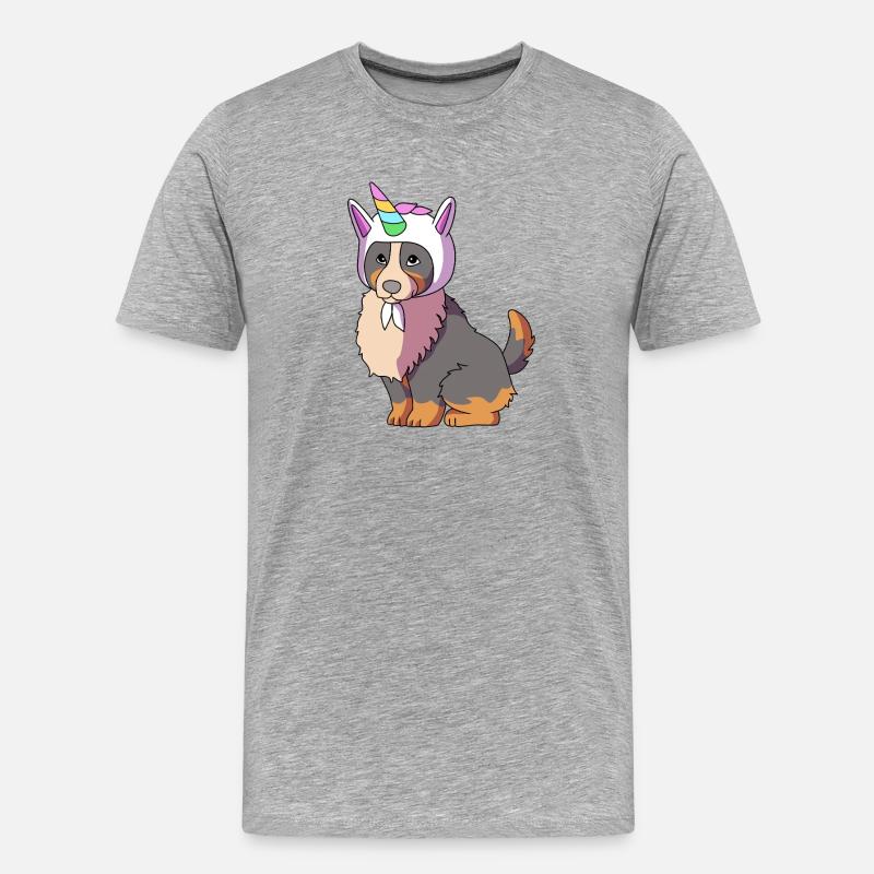 Bouvier bernois - T-shirt bio Premium Homme - gris chiné