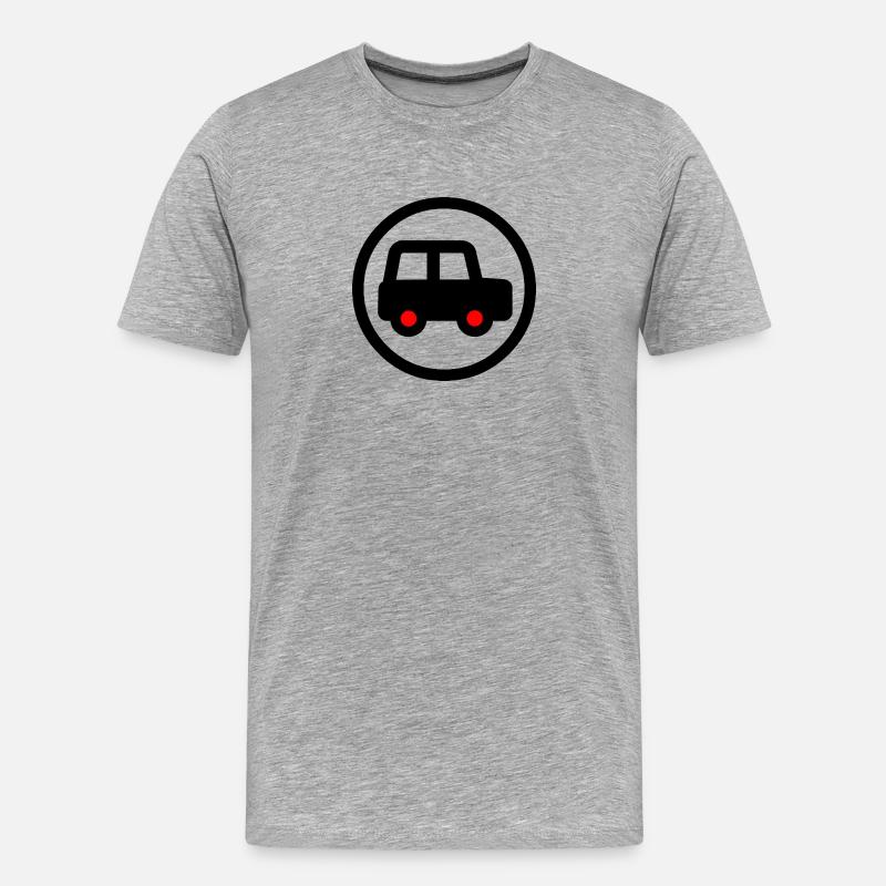 Voiture - T-shirt bio Premium Homme - gris chiné