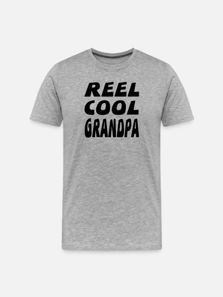 Opa - Männer Premium Bio T-Shirt - Grau meliert