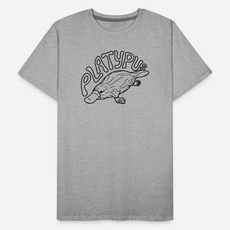 Ornithorynque T-shirt bio Premium Homme