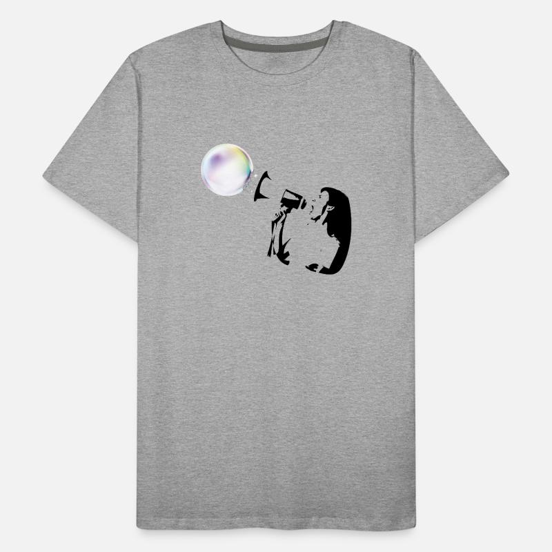 Bubble shot T-shirt bio Premium Homme