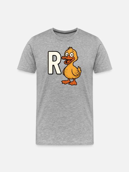 Pension Duck 2026 A legend retires - Men's Premium Organic T-Shirt - heather grey