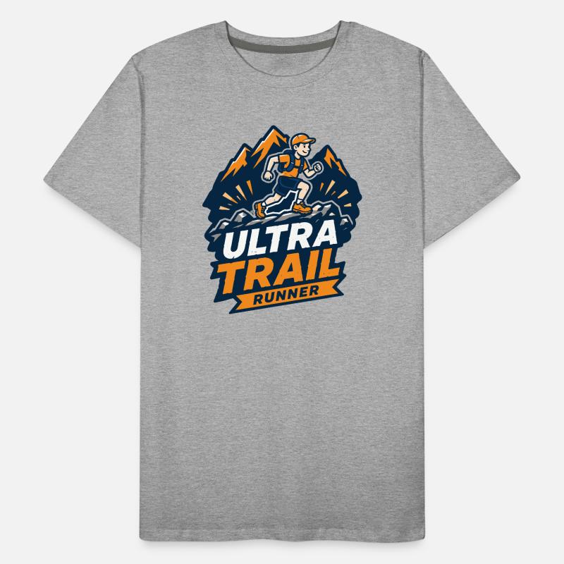 Ultra Trail Runner Men's Premium Organic T-Shirt