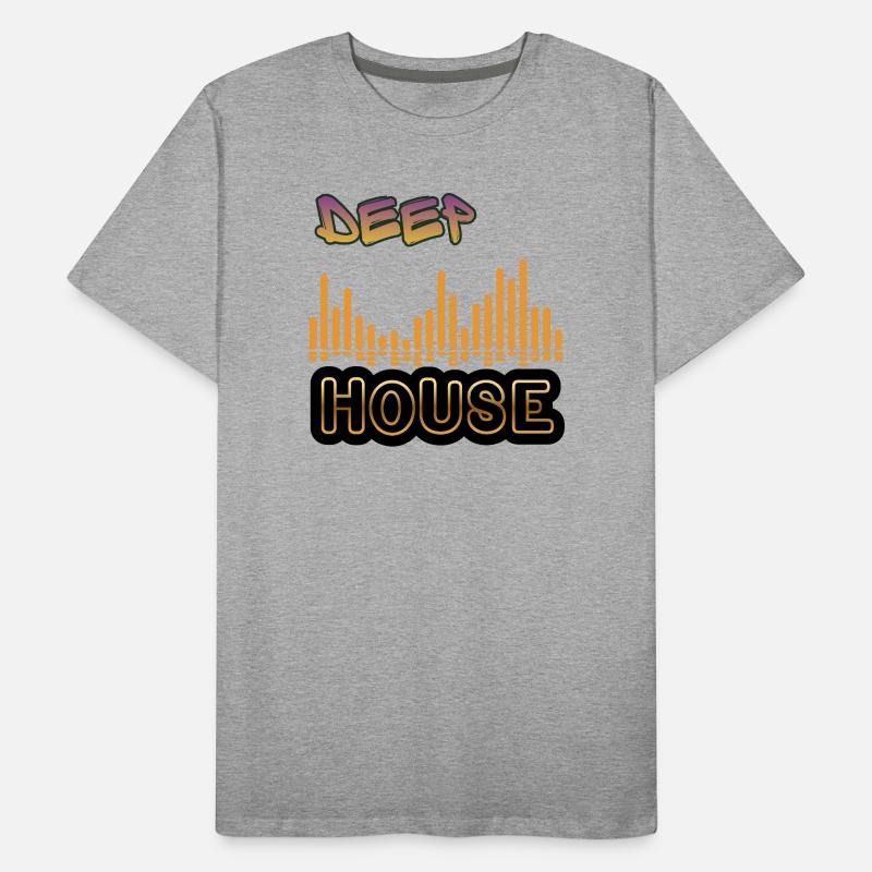 Maison profonde. T-shirt bio Premium Homme