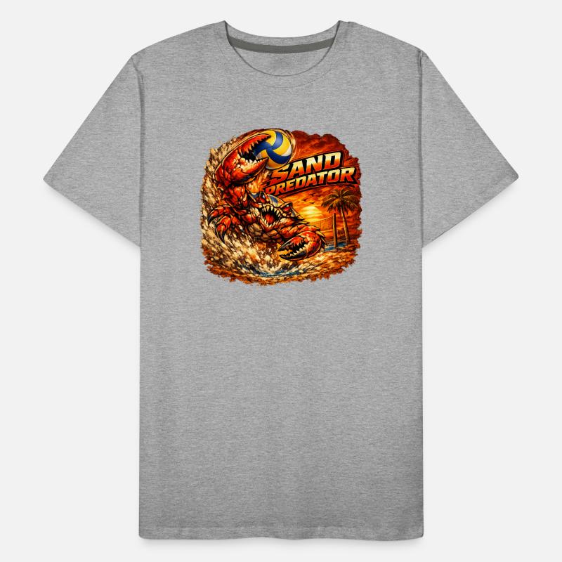 Sand Predator attack  Männer Premium Bio T-Shirt