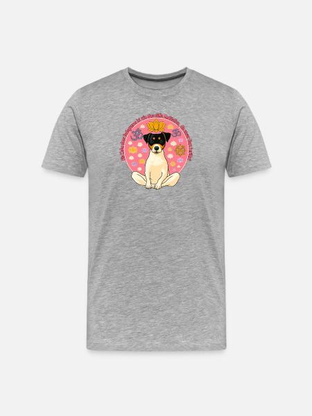 Yoga Bodeguero - Männer Premium Bio T-Shirt - Grau meliert