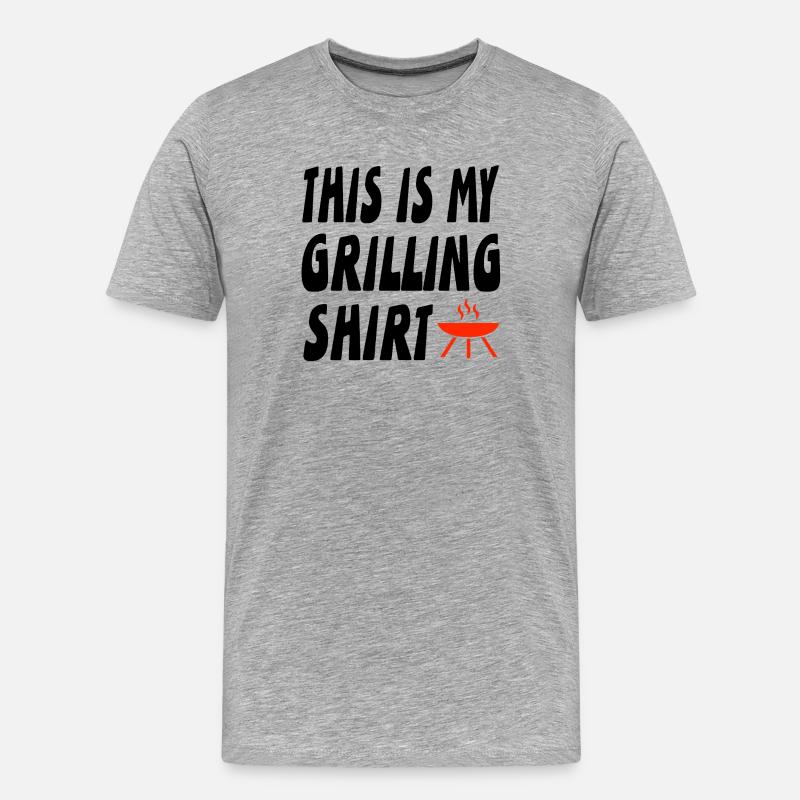 Griller - T-shirt bio Premium Homme - gris chiné