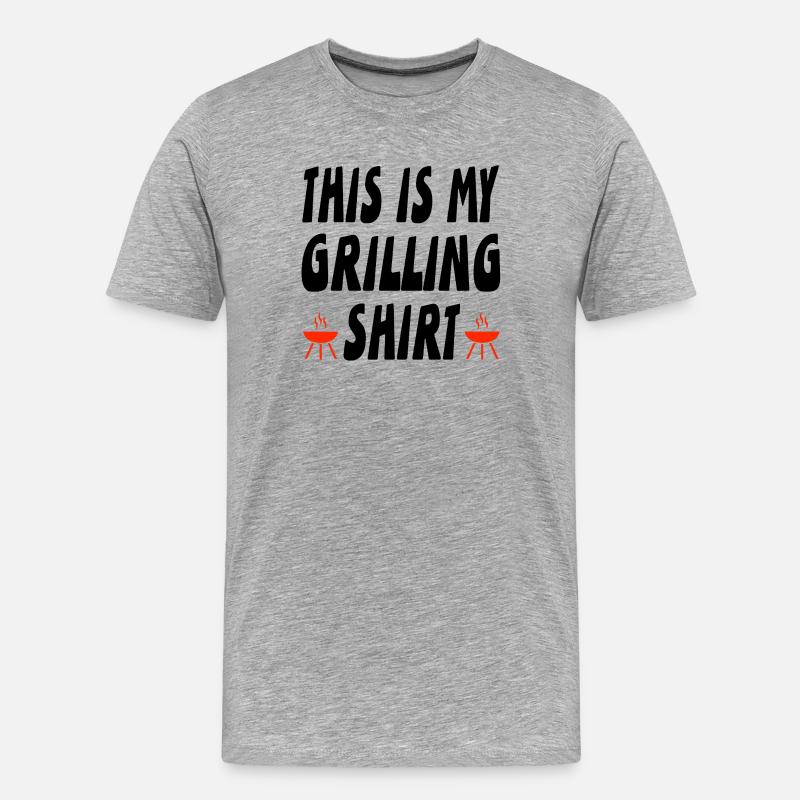 Griller - T-shirt bio Premium Homme - gris chiné